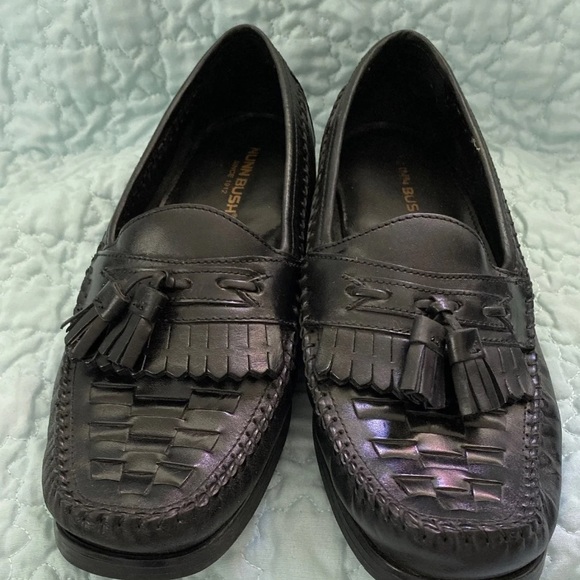 Men’s Nunn Bush black tasseled loafer Size 8 - Picture 2 of 6